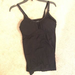 Rayon black maternity / nursing tank size medium